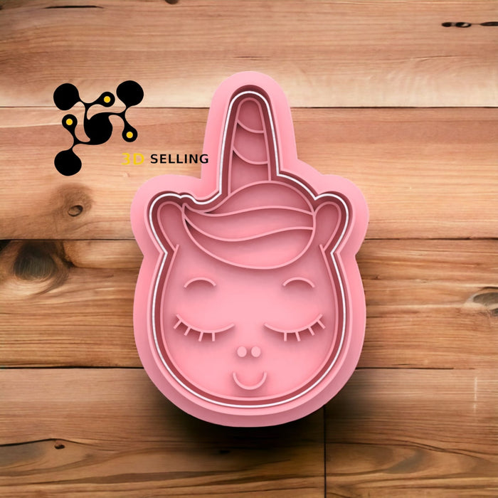 Selling3D Casa, arredamento e bricolage:Articoli per cucina e bar:Accessori per pasticceria:Altro accessori per pasticceria Unicorno 8cm
