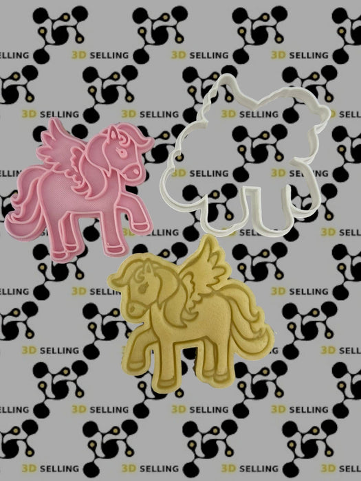 Selling3D Casa, arredamento e bricolage:Articoli per cucina e bar:Accessori per pasticceria:Altro accessori per pasticceria Unicorno Mod3