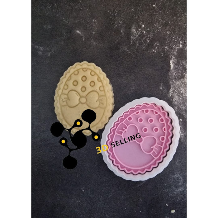Selling3D Casa, arredamento e bricolage:Articoli per cucina e bar:Accessori per pasticceria:Altro accessori per pasticceria Uovo con fiocco Mod Merletto