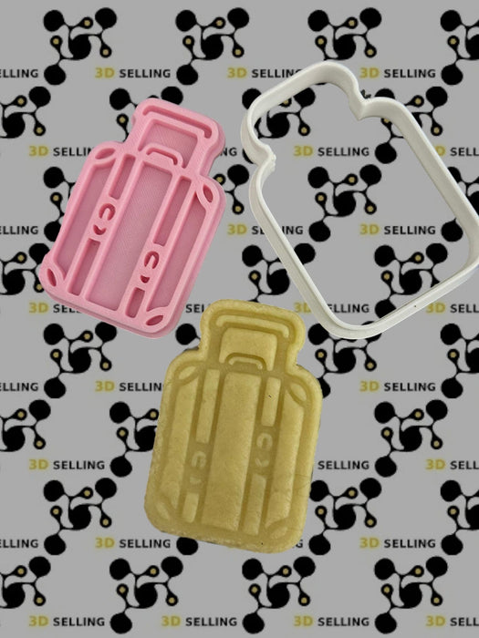 Selling3D Casa, arredamento e bricolage:Articoli per cucina e bar:Accessori per pasticceria:Altro accessori per pasticceria Valigia tema vacanze