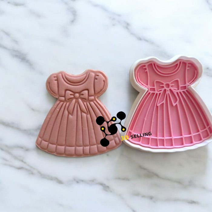 Selling3d Casa, arredamento e bricolage:Articoli per cucina e bar:Accessori per pasticceria:Altro accessori per pasticceria Vestito Bimba