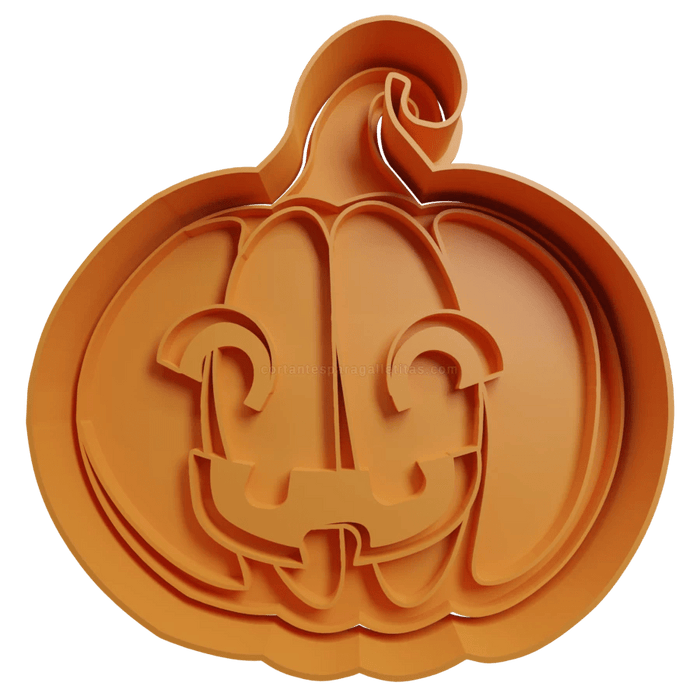Selling3D Casa, arredamento e bricolage:Articoli per cucina e bar:Accessori per pasticceria:Altro accessori per pasticceria Zucca di Halloween Mod3 8cm