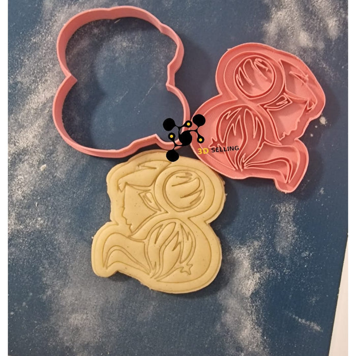 Selling3D Casa, arredamento e bricolage:Articoli per cucina e bar:Accessori per pasticceria:Decorazioni torte e topper:Cake topper Timbro festa della donna