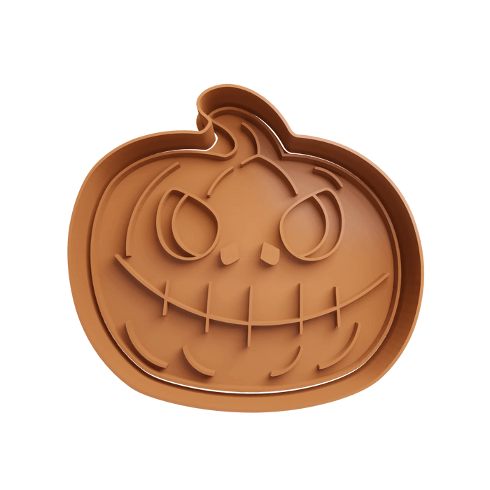 Selling3D Casa, arredamento e bricolage:Articoli per cucina e bar:Accessori per pasticceria:Decorazioni torte e topper:Cake topper Zucca Halloween 8 cm