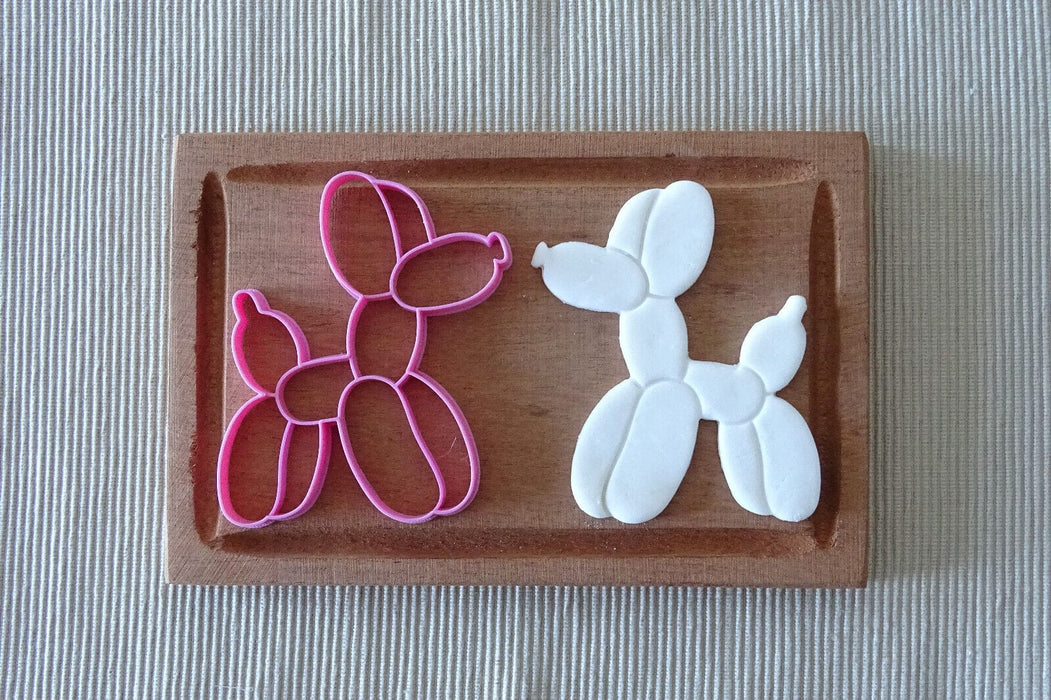 Selling3D Casa, arredamento e bricolage:Articoli per cucina e bar:Accessori per pasticceria:Formine e stampi per biscotti Cane palloncino cookie cutter formina tagliabiscotti