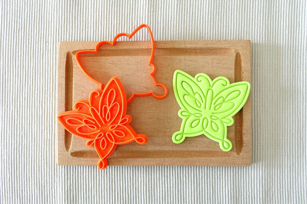 Selling3d Casa, arredamento e bricolage:Articoli per cucina e bar:Accessori per pasticceria:Formine e stampi per biscotti Farfalla cookie cutter formina tagliabiscotti