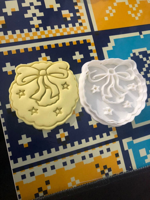 Selling3d Casa, arredamento e bricolage:Articoli per cucina e bar:Accessori per pasticceria:Formine e stampi per biscotti Fiocco di Natale Formine Biscotti Cookie Cutter Natalizi