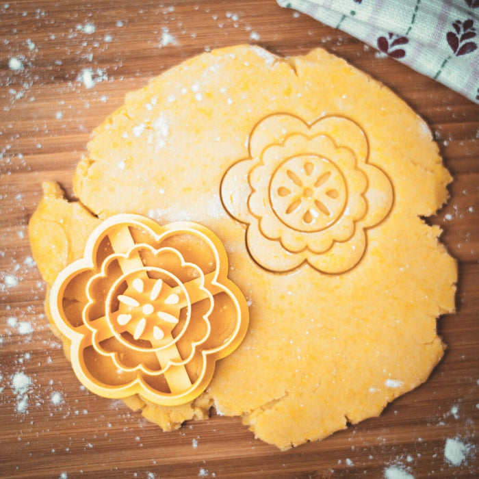 Selling3D Casa, arredamento e bricolage:Articoli per cucina e bar:Accessori per pasticceria:Formine e stampi per biscotti Fiore cookie cutter formina tragliabiscotti