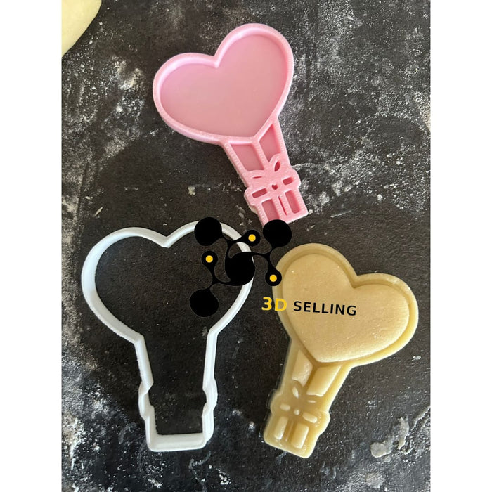 Selling3D Pacco Regalo con cuore 8cm