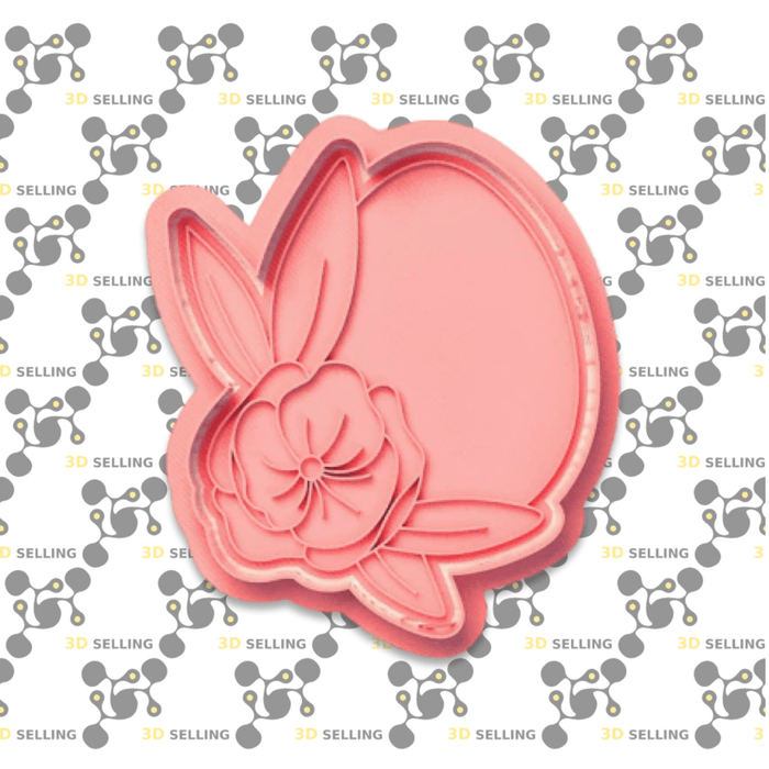 Selling3D Uovo con fiori