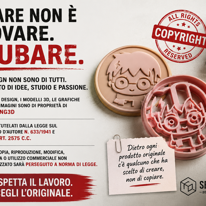 Perché i nostri tagliabiscotti sono protetti: tutela del design e del tuo acquisto