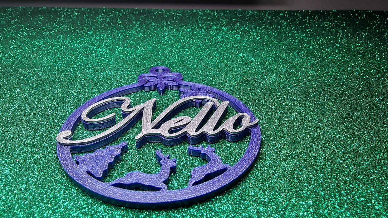 3d Selling 3 pezzi Pallina di Natale Personalizzabile