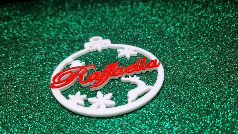 Pallina di Natale Personalizzabile - 3d Selling