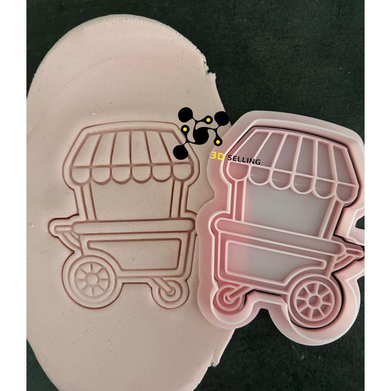 Carretto dei Gelati - 3d Selling