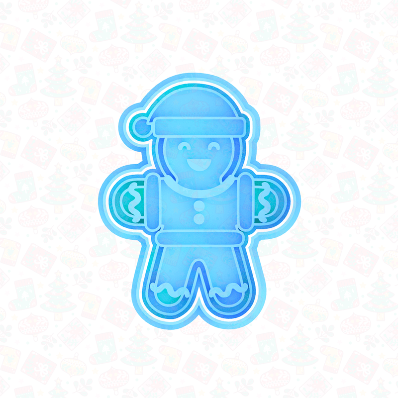 Kit Gingerbread Mod3 8cm - 3d Selling