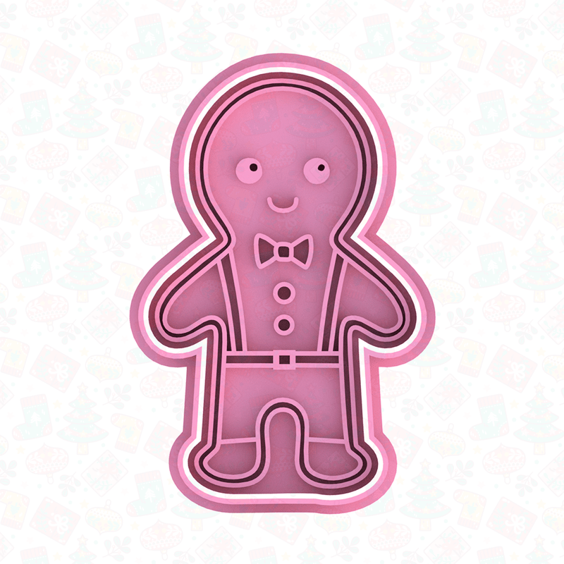 Kit Famiglia Gingerbread 8cm - 3d Selling