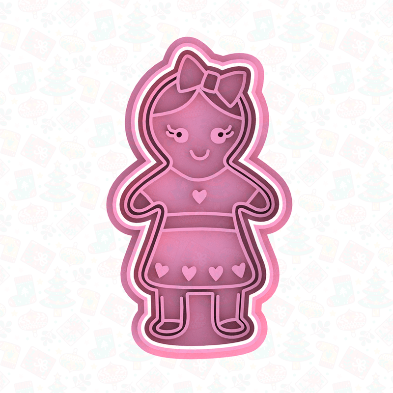 Kit Famiglia Gingerbread 8cm - 3d Selling