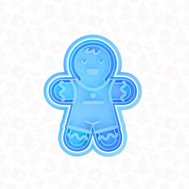 Kit Gingerbread Mod3 8cm - 3d Selling