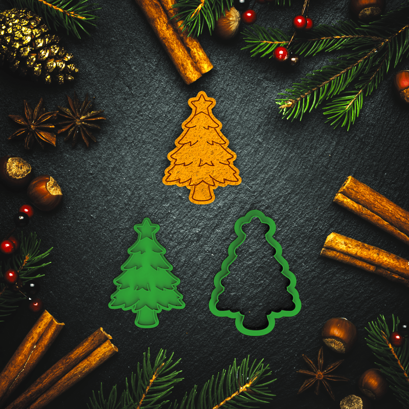 Albero di Natale 8,5cm cookie cutter formina tagliabiscotti - 3d Selling
