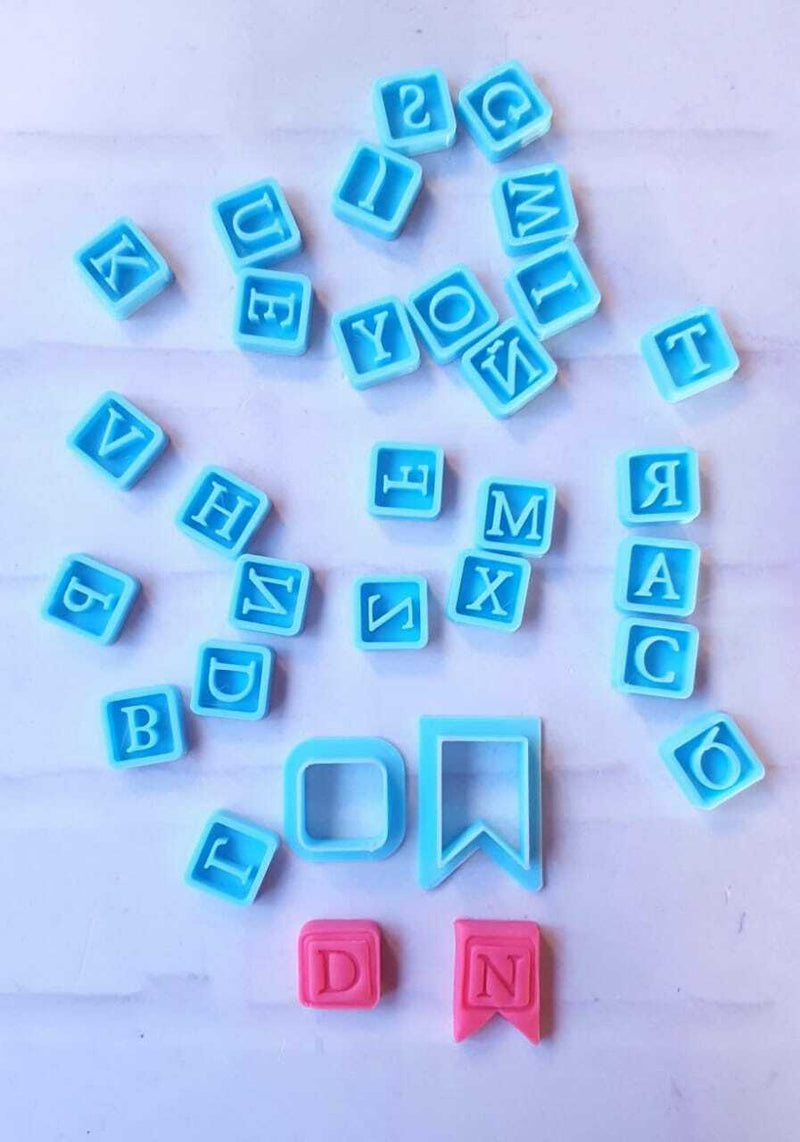 Alfabeto Mod Bandierina cookie cutter formina tagliabiscotti - 3d Selling
