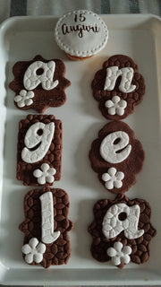 Alfabeto Mod Meringa Lettere sfuse cookie cutter formina tagliabiscotti - 3d Selling