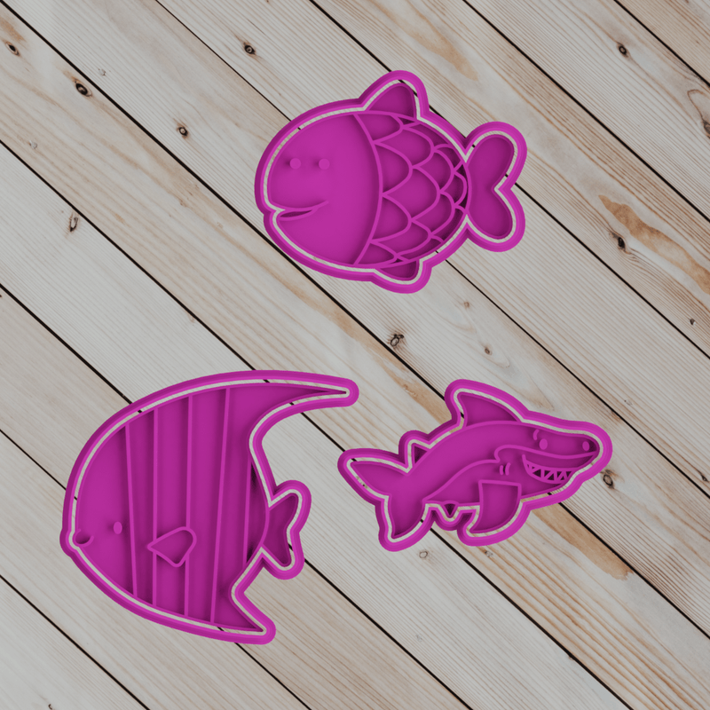Animali Marini tema mare Mod 2 - 3d Selling
