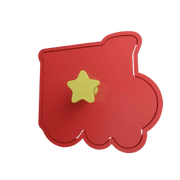 Babbo Natale con Locomotiva 9cm cookie cutter formina tagliabiscotti - 3d Selling