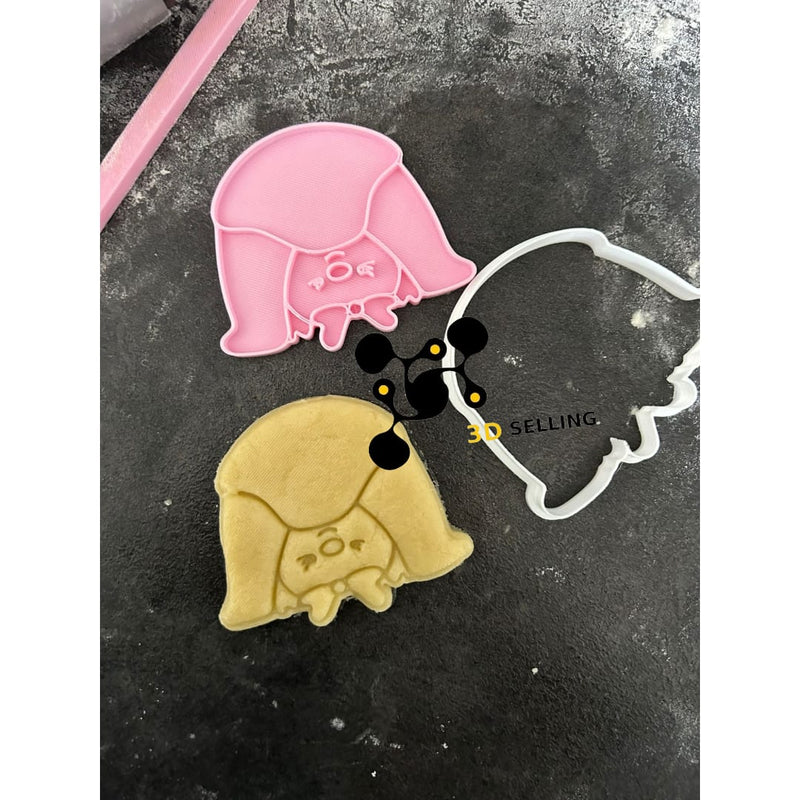 Bebè bimba cookie cutter formina tagliabiscotti - 3d Selling