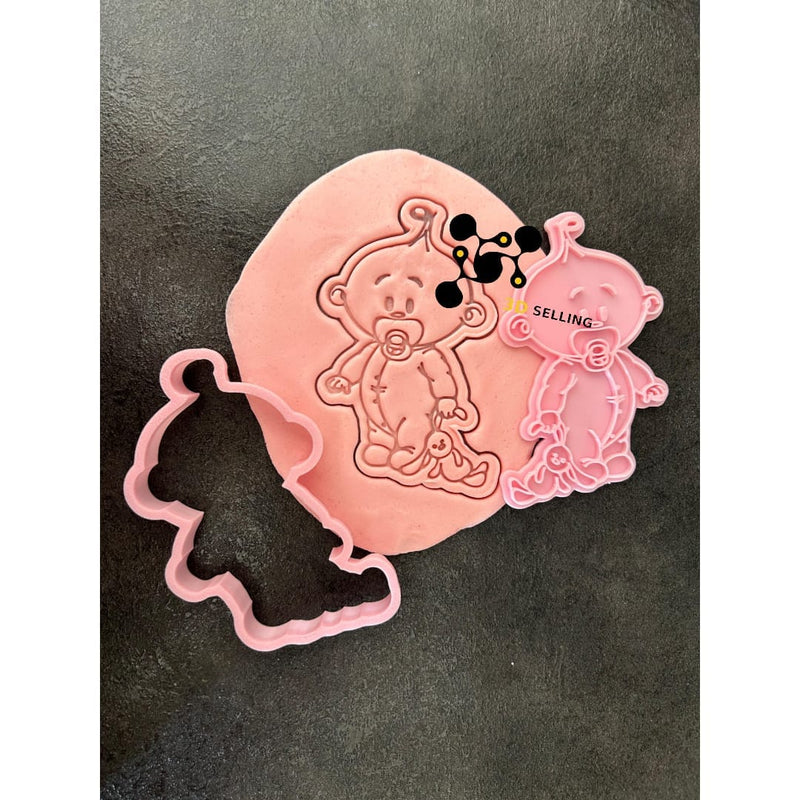 Bebe con peluche cookie cutter formina tagliabiscotti - 3d Selling