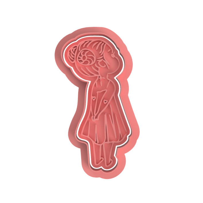 Bimba 8,5cm cookie cutter formina tagliabiscotti - 3d Selling