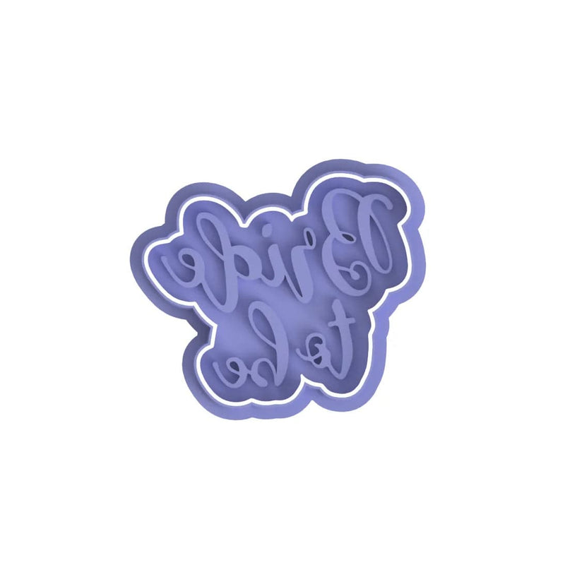 Bride to Be Mod3 cookie cutter formina tagliabiscotti - 3d Selling