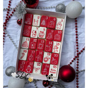 Calendario dell'avvento in acrilico effetto rialzato - 3d Selling