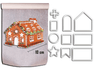3d Selling Casa, arredamento e bricolage:Articoli per cucina e bar:Accessori per pasticceria:Altro accessori per pasticceria Casa Natalizia 10cm