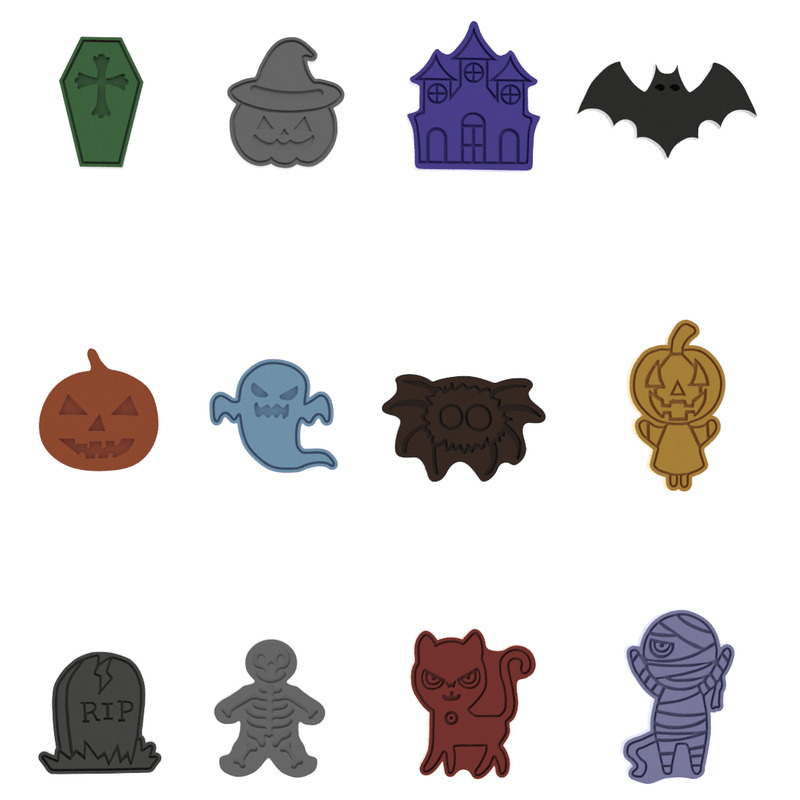 Halloween Kit 12 pezzi a scelta 8cm - 3d Selling