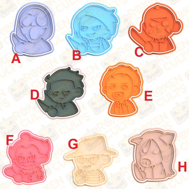Halloween Set  8 pezzi mod 4 - 3d Selling