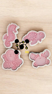 Kit animali marini 8cm - 3d Selling