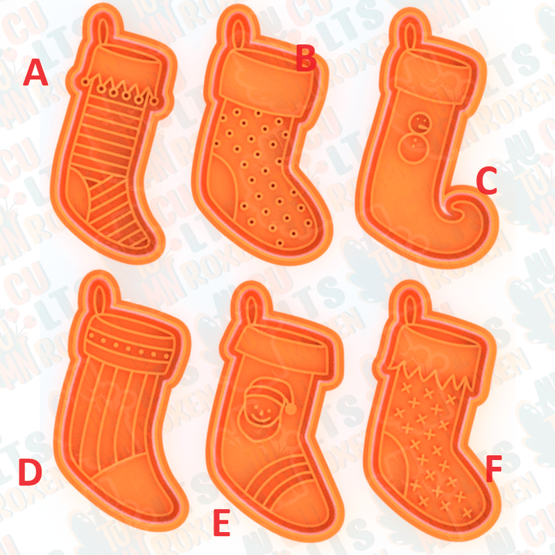 Kit Calze Natalizie 8cm - 3d Selling