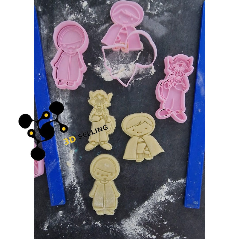 Kit Cappuccetto rosso cookie cutter 8cm - 3d Selling