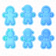 Kit Gingerbread Mod3 8cm - 3d Selling