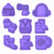 Kit Benvenuto inverno 8cm - 3d Selling