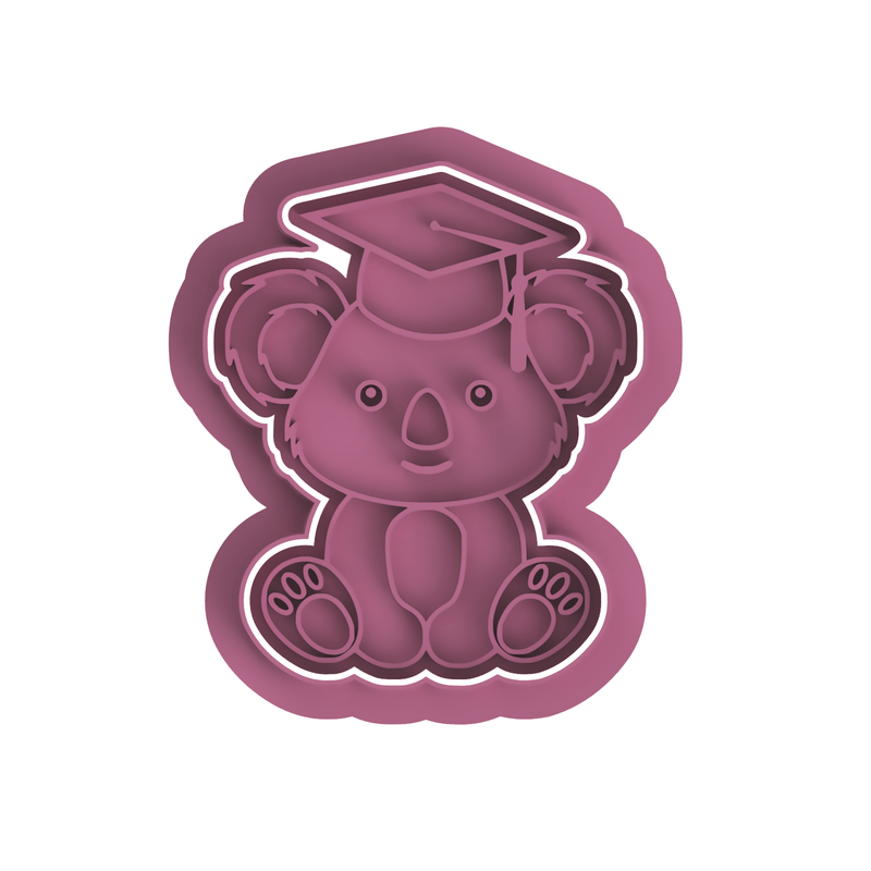 Koala con cappello laurea - 3d Selling