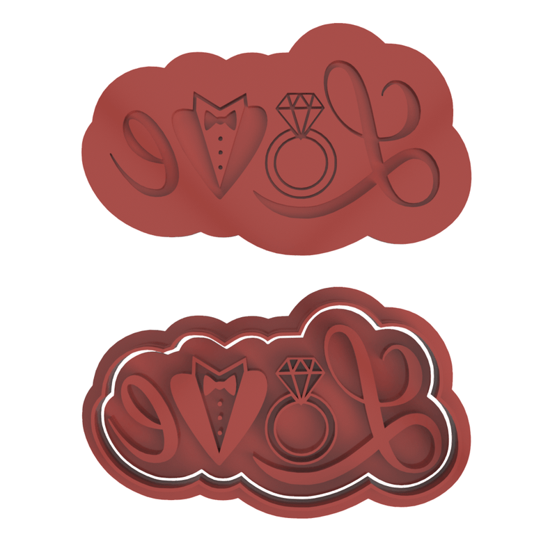 Love tema matrimonio - 3d Selling