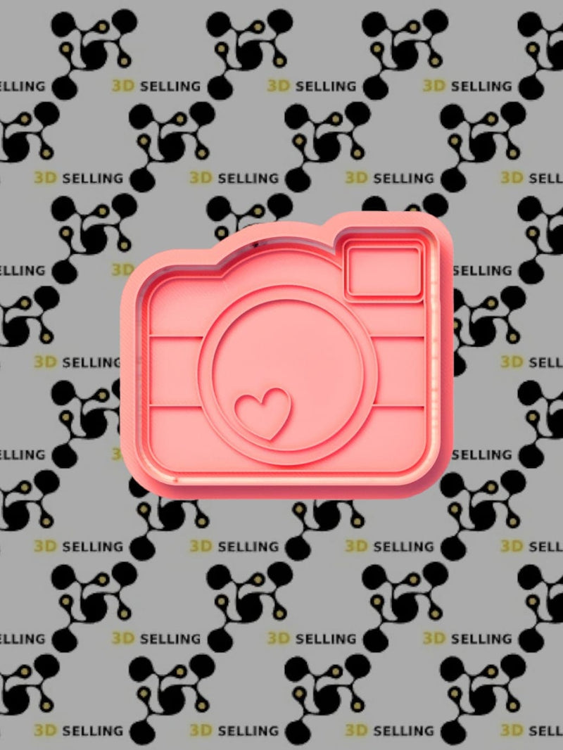 Macchina fotografica con cuore - 3d Selling