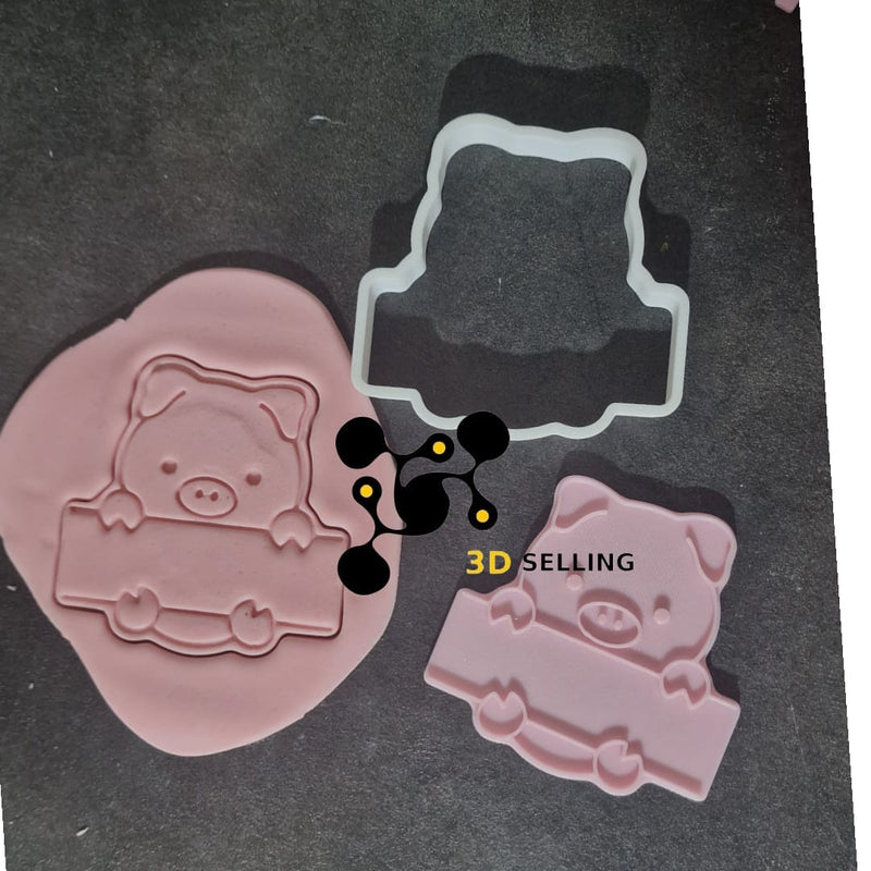 Maialino segnaposto - 3d Selling