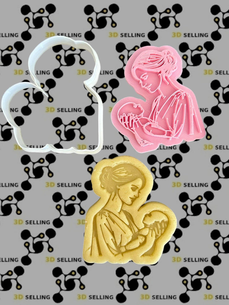 Mamma con Bebè - 3d Selling