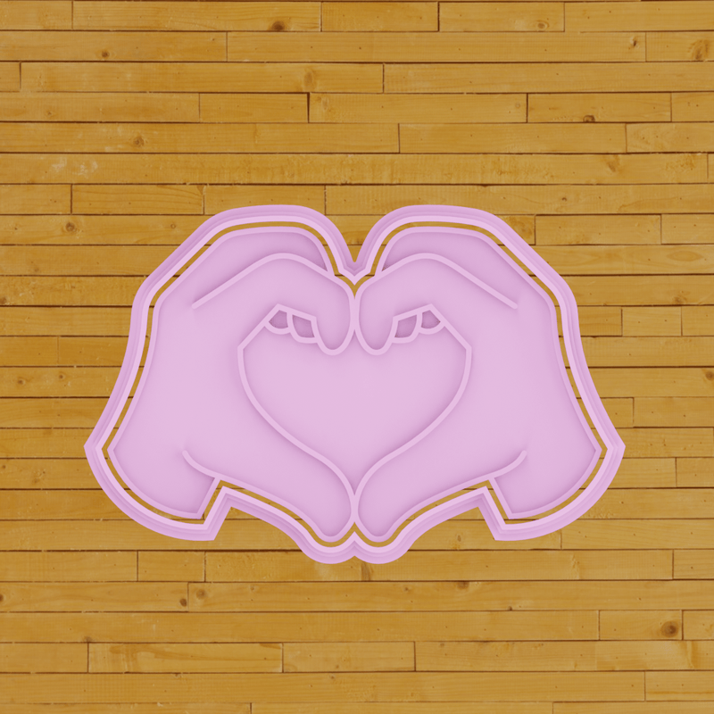 Mani che formano il cuore - 3d Selling
