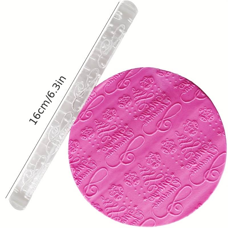 Mattarello in acrilico Merry Christmas 16cm - 3d Selling