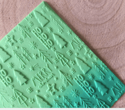 Mattarello Texture Natalizia 10*10 - 3d Selling
