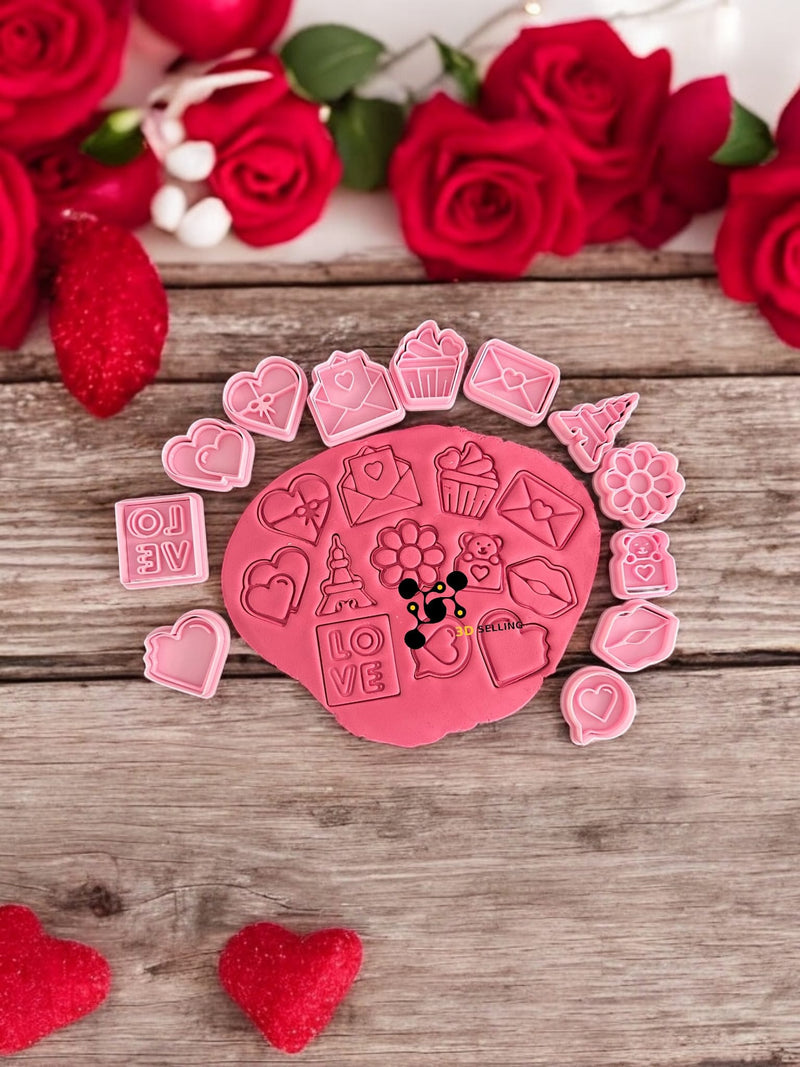 Mini timbri 3/4cm - 3d Selling