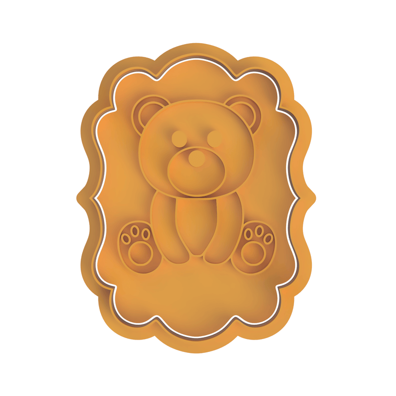 Orso teddi con cornice - 3d Selling